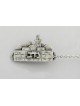 Personalized Tallit Clips Tower of David Design , Tallit Clips , Israe