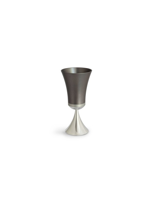 Ensemble de personnalisation en aluminium de Kiddush, tasses de Kiddush modernes, J israélien