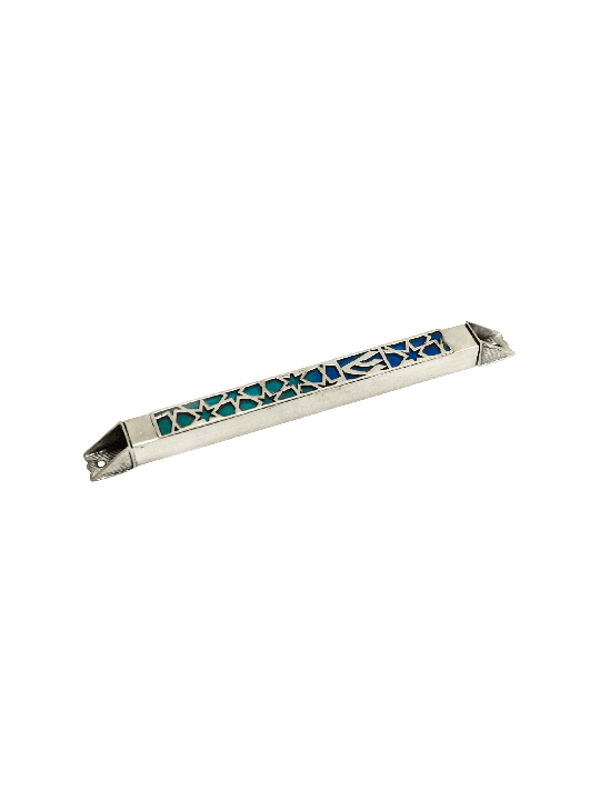 Colorful & Unique Celestial 925 Sterling Silver Me , Avi Nadav Mezuzah