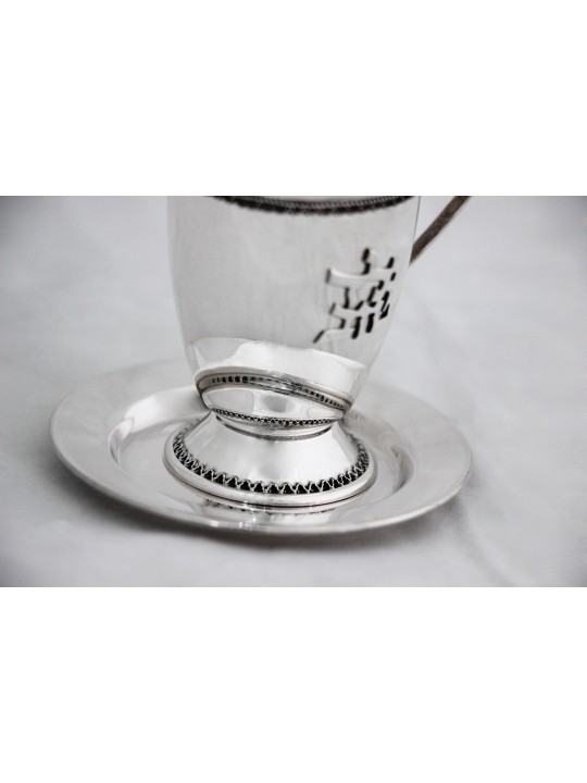 Yalda Tova Kiddush Cup en argent sterling, cadeaux de Pâque,