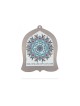 Dorit Judaica Bell Shaped Wall Plaque Hebr... | Wall Hangings by Dorit