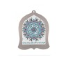 Dorit Judaica Bell Shaped Wall Plaque Hebr... | Wall Hangings by Dorit