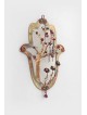 Unique Hollow Colorful Hamsa With Tree Decoration , Jewish Wedding Gif