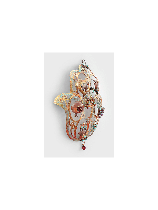 Meaningful 3D Hollow Hamsa With Seven Blessings , Jewish Wedding Gifts