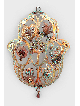 Meaningful 3D Hollow Hamsa With Seven Blessings , Jewish Wedding Gifts