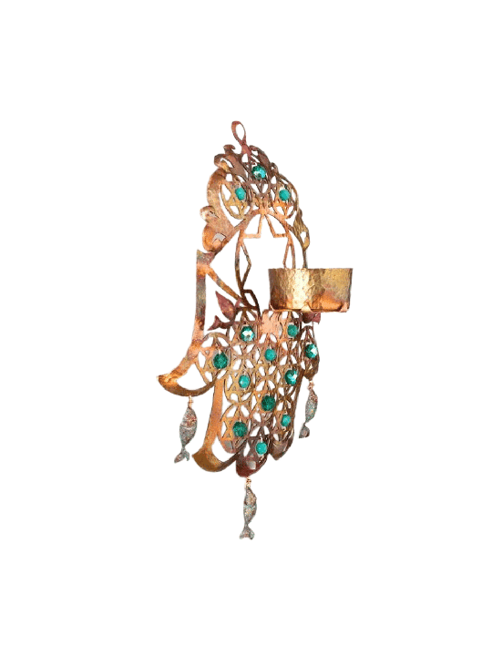 Grand chandelier et étoiles de David Hamsa Wall Ha , Hamsa Wall Art ,