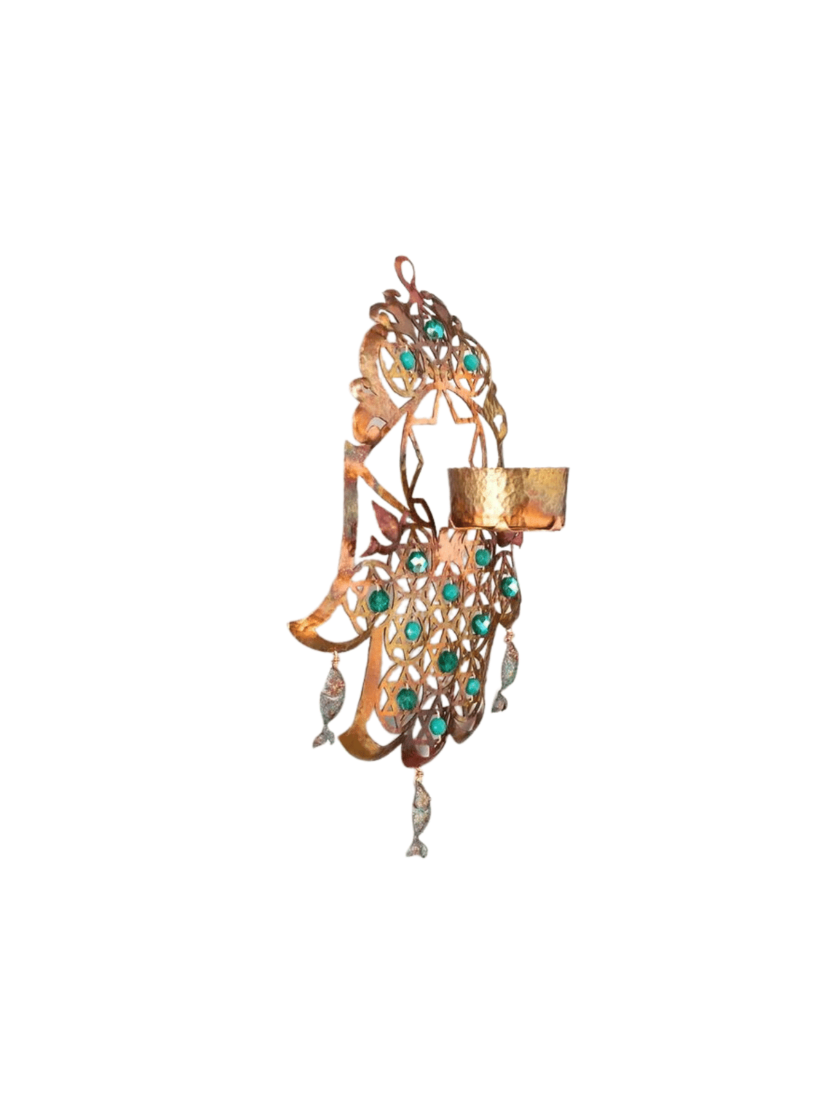 Grand chandelier et étoiles de David Hamsa Wall Ha , Hamsa Wall Art ,