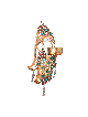 Large Candlestick and Stars of David Hamsa Wall Ha , Hamsa Wall Art ,