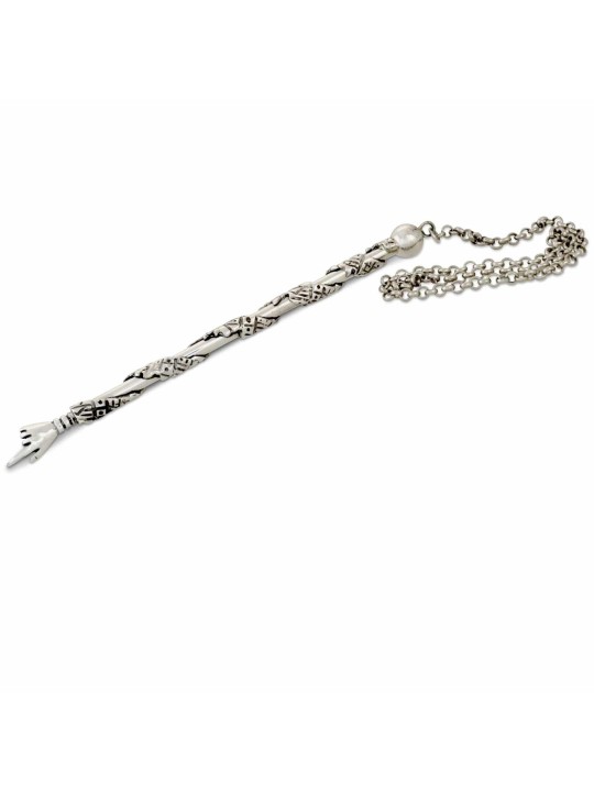 Beau pointeur de Torah en argent sterling 925, cadeaux de Shabbat, israélien