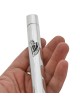 Couverture lisse de Mezuzah en argent sterling 925, Avshalom Hadad, Ju israélien