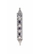 Rectangular Silver Mezuzah Case with Natural Ameth , Avi Nadav Mezuzah