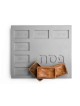 Plaque de Seder minimaliste en béton solide avec, cadeaux de Pâque,