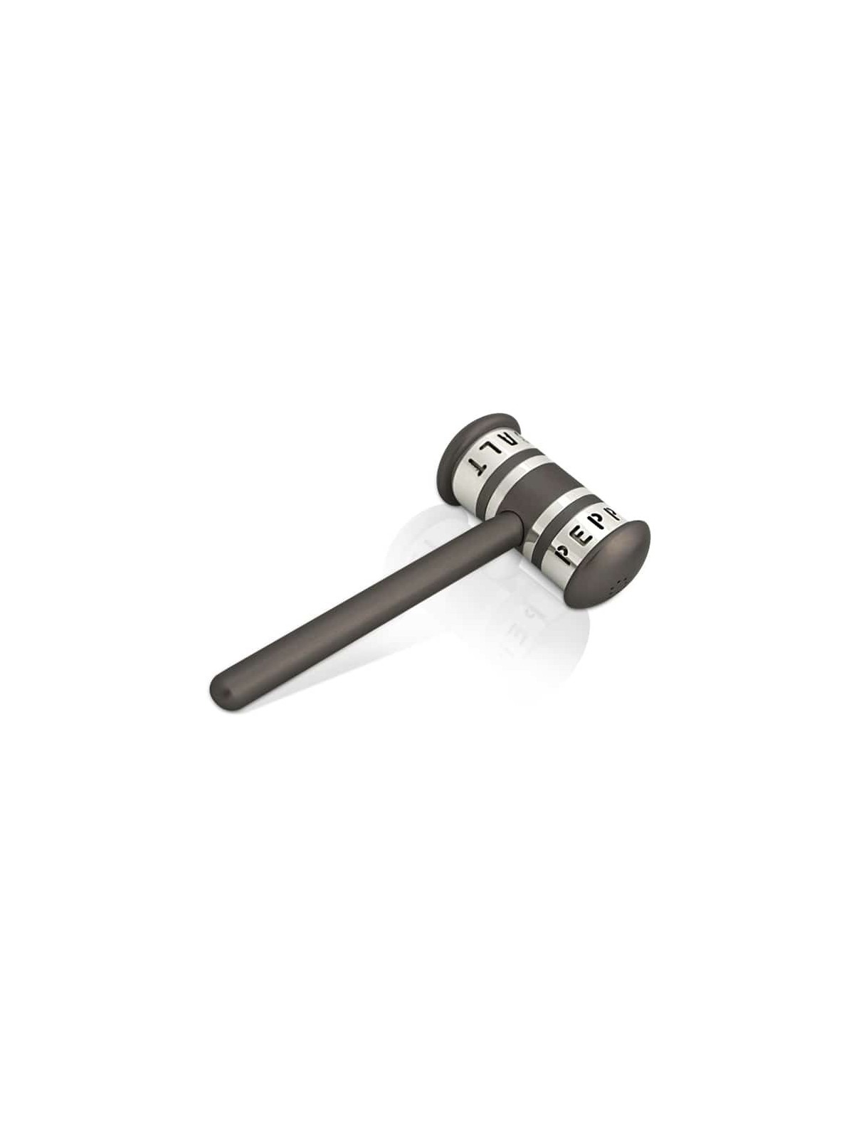 Gavel de sel et de poivre en aluminium anodisé, pendaison de crémaillère juive, Israël