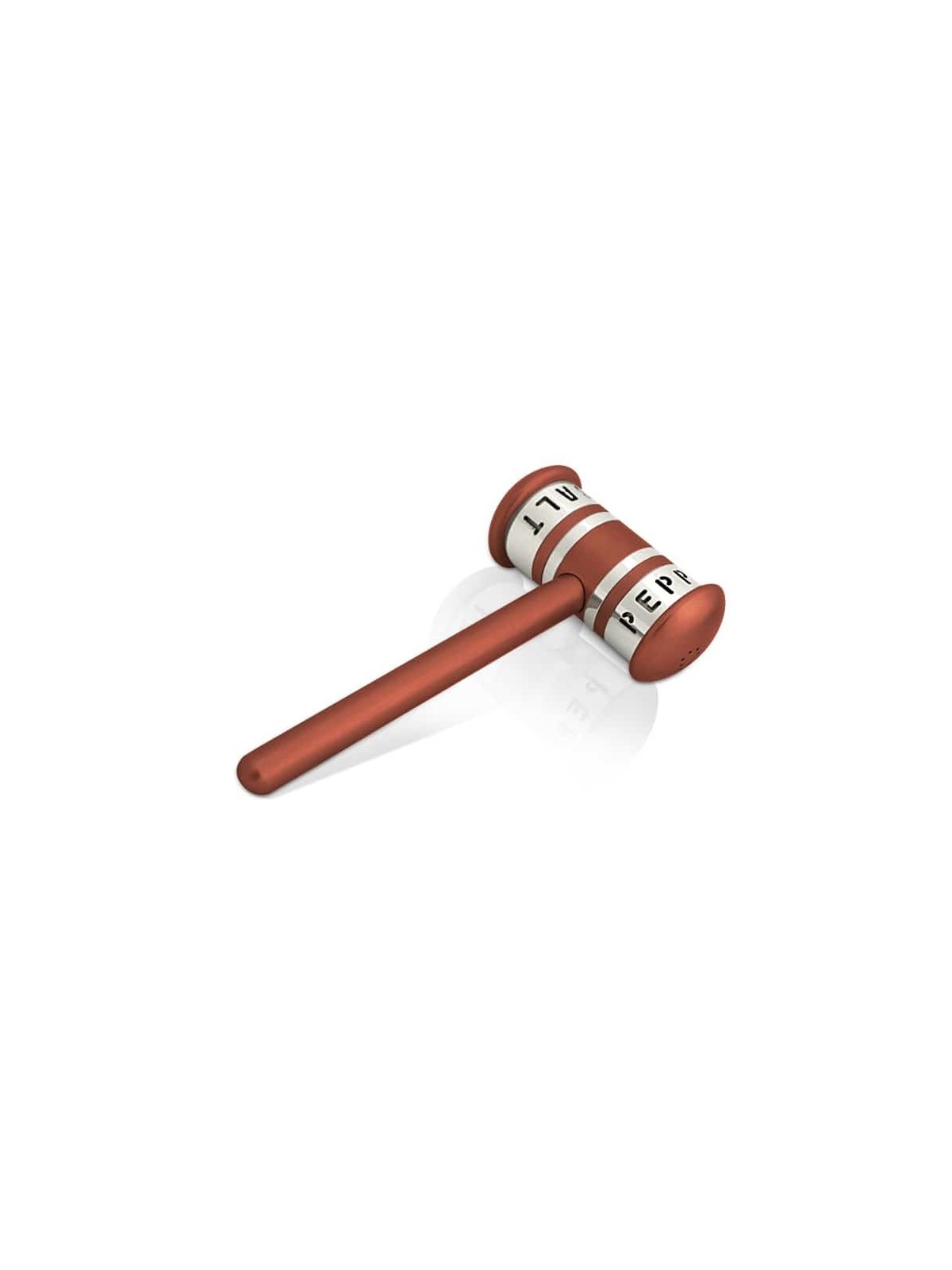 Gavel de sel et de poivre en aluminium anodisé, pendaison de crémaillère juive, Israël