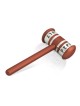 Gavel de sel et de poivre en aluminium anodisé, pendaison de crémaillère juive, Israël