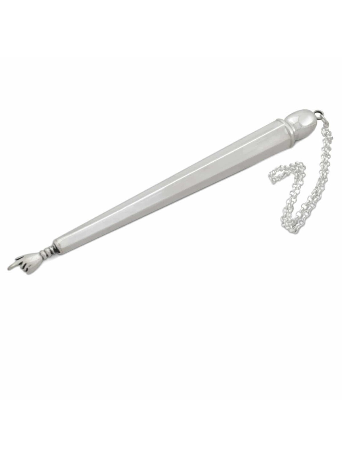 Silver Yad Torah Pointer with Custom Name Tag , Shabbat Gifts , Israel