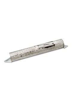 Classic Hammered 925 Sterling Silver Large Mezuzah , Avi Nadav Mezuzah