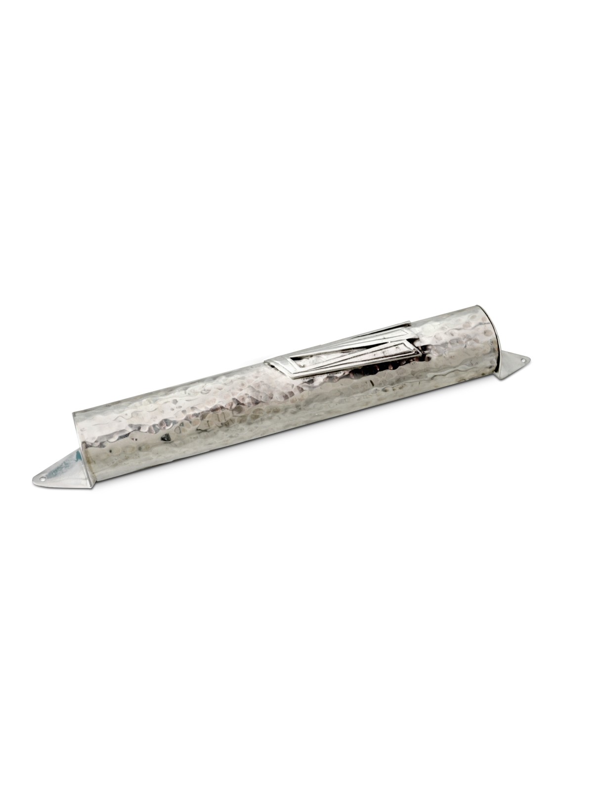 Classique martelé 925 Sterling Silver Grande Mezuzah , Avi Nadav Mezuzah
