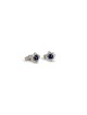 Boutons de manchette carrés en argent avec pierres de lapis bleues, cadeaux Tu B'Av, Israël