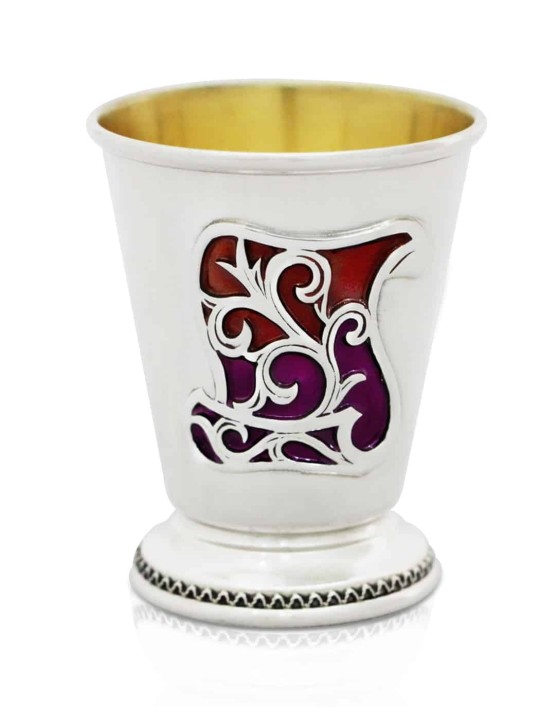Petite tasse unique en argent sterling 925, cadeaux de Pâque, judaïque israélien