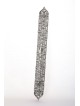 Grand filigrane en argent sterling fait à la main Mezuzah Ca , Cadeaux Tu B'Av , I