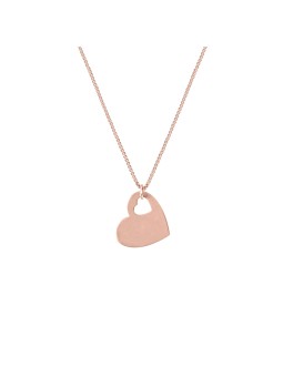 Collier en or en forme de cœur, cadeaux Tu B'Av, Judaica israélien