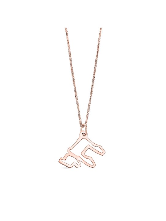 Élégant pendentif Chai découpé en or 14 carats de grande taille - U, cadeaux Tu B'Av, I