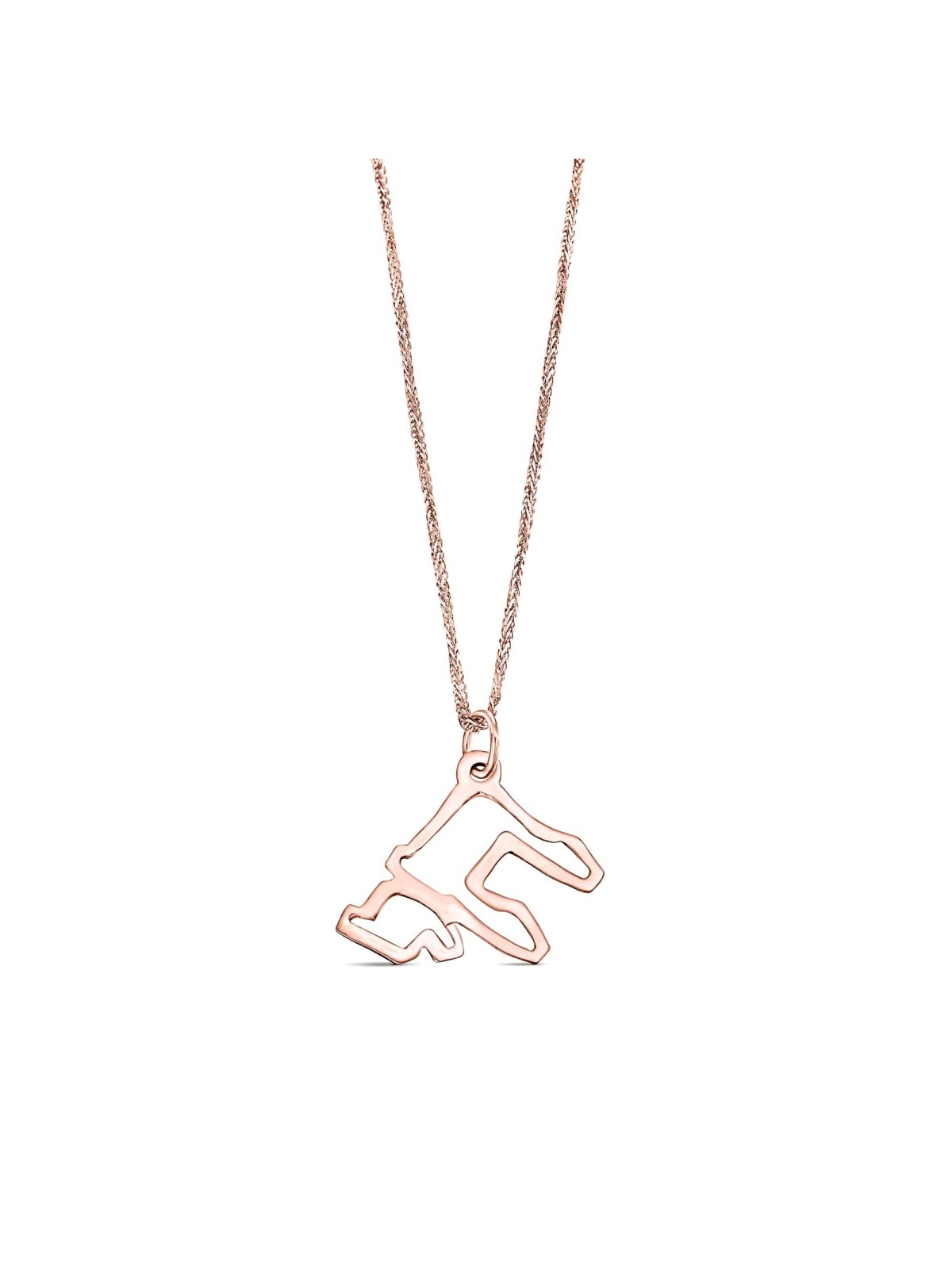 Élégant pendentif Chai découpé en or 14 carats de grande taille - U, cadeaux Tu B'Av, I
