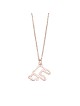 Elegant Big Size 14K Gold Cut Out Chai Pendant - U , Tu B'Av Gifts , I