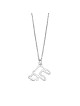 Elegant Big Size 14K Gold Cut Out Chai Pendant - U , Tu B'Av Gifts , I