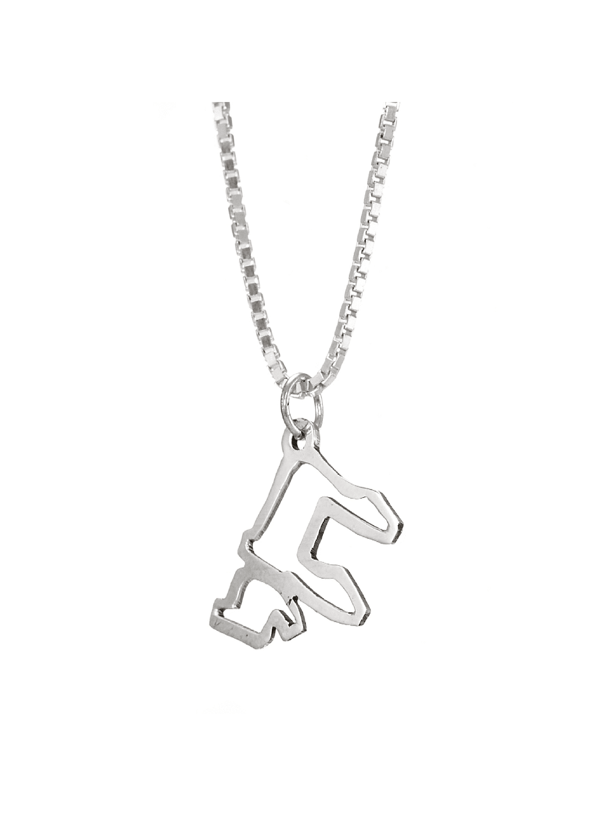 Elegant Big Size 14K Gold Cut Out Chai Pendant - U , Tu B'Av Gifts , I
