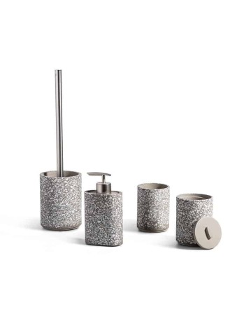 Unique Modern Bathroom Terrazzo Set , Tu B'Av Gifts , Israeli Judaica