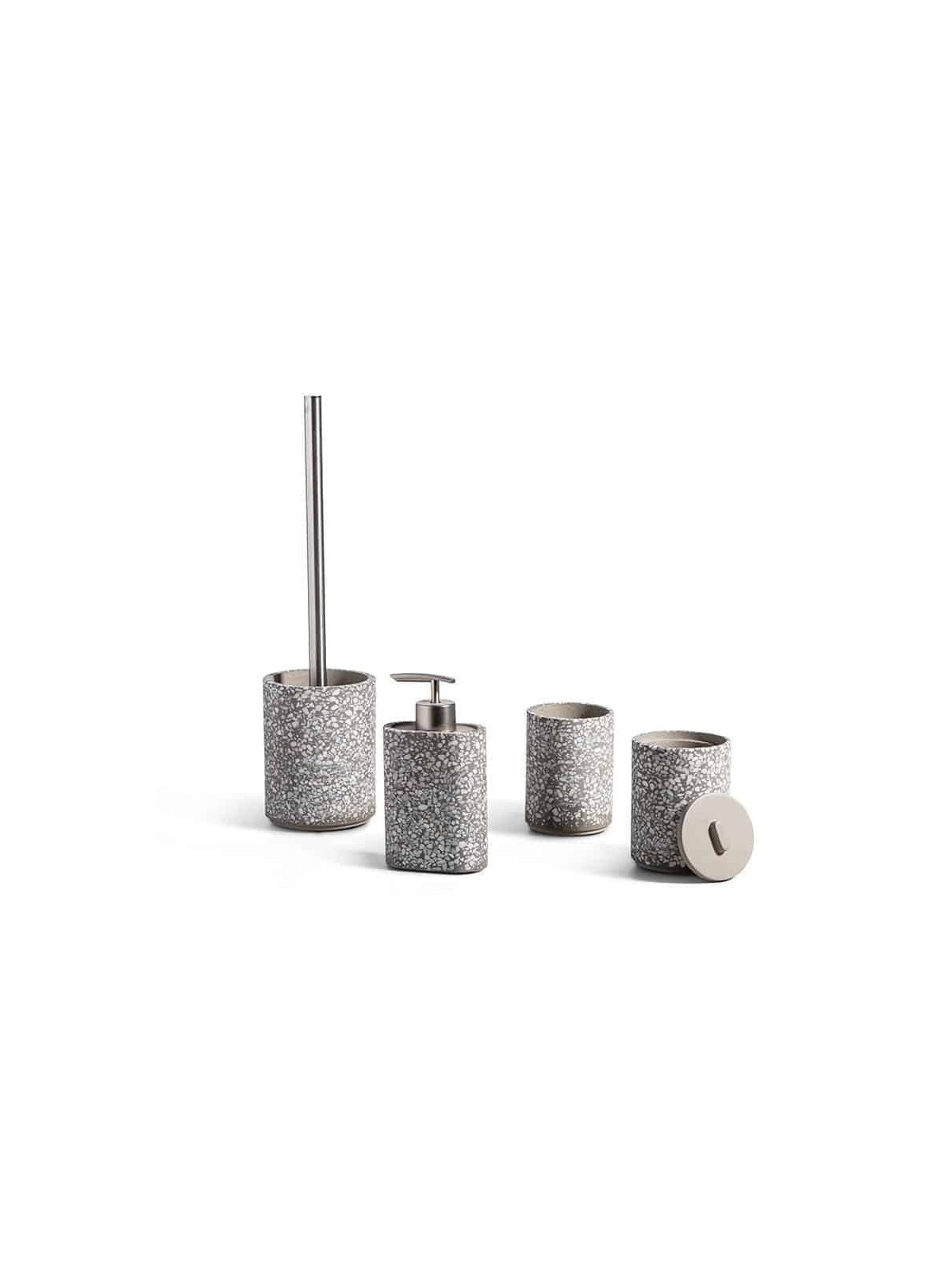 Ensemble unique de terrazzo de salle de bains moderne, cadeaux Tu B'Av, Judaica israélien