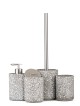 Ensemble unique de terrazzo de salle de bains moderne, cadeaux Tu B'Av, Judaica israélien