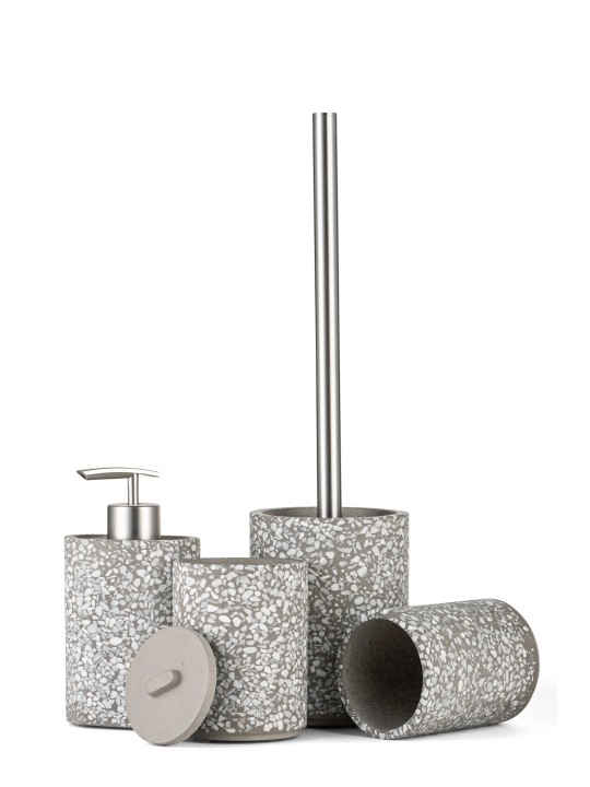Unique Modern Bathroom Terrazzo Set , Tu B'Av Gifts , Israeli Judaica