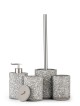 Ensemble unique de terrazzo de salle de bains moderne, cadeaux Tu B'Av, Judaica israélien