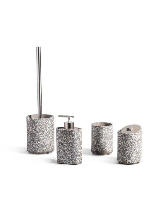 Ensemble unique de terrazzo de salle de bains moderne, cadeaux Tu B'Av, Judaica israélien