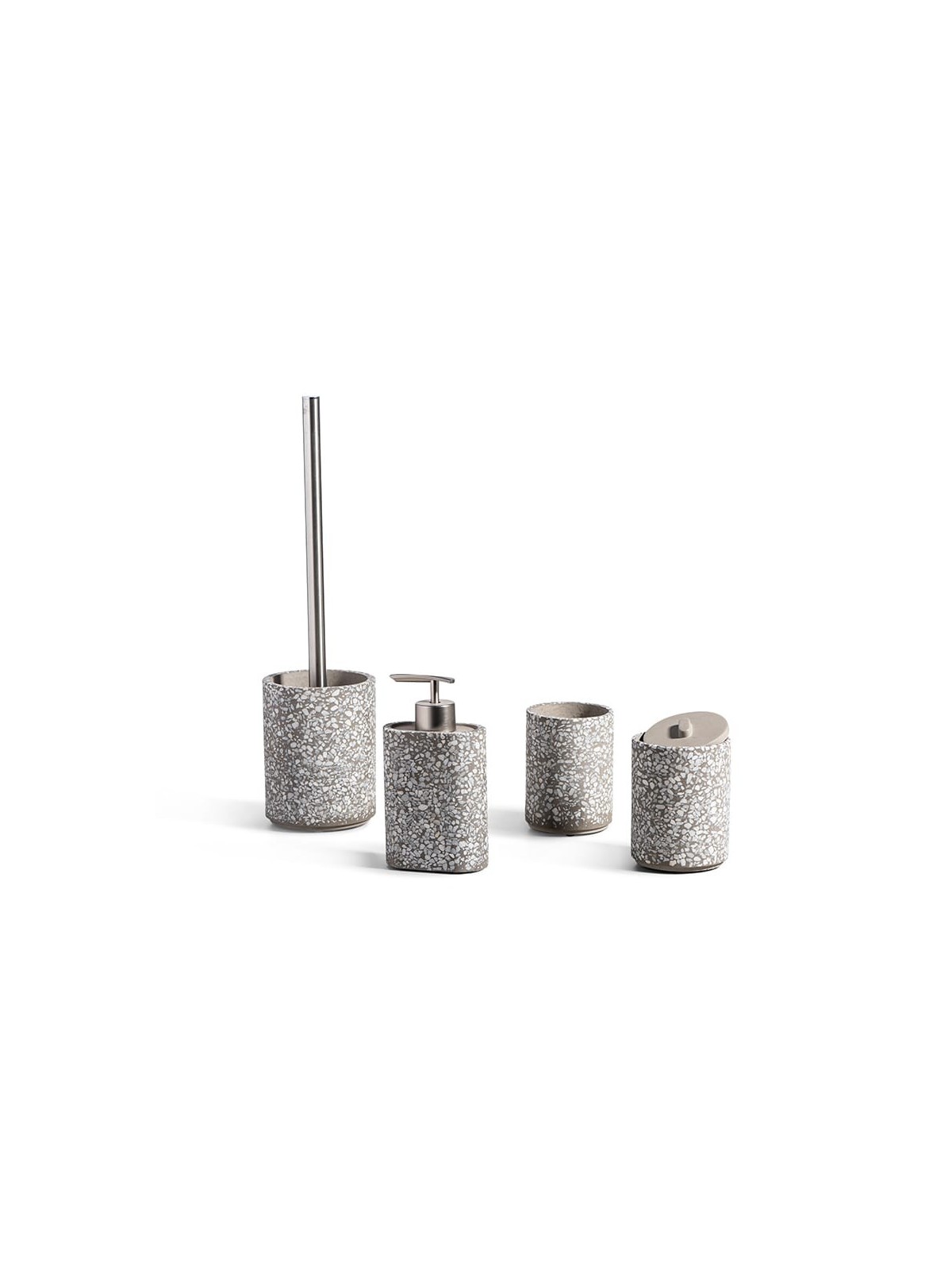 Unique Modern Bathroom Terrazzo Set , Tu B'Av Gifts , Israeli Judaica
