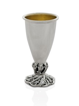Coupe d'alcool classique avec tige inspirée de la nature, cadeaux de Pâque, Israël