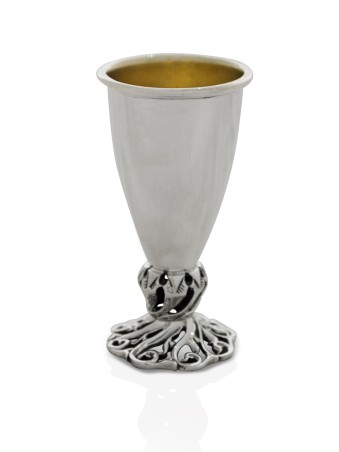 Coupe d'alcool classique avec tige inspirée de la nature, cadeaux de Pâque, Israël