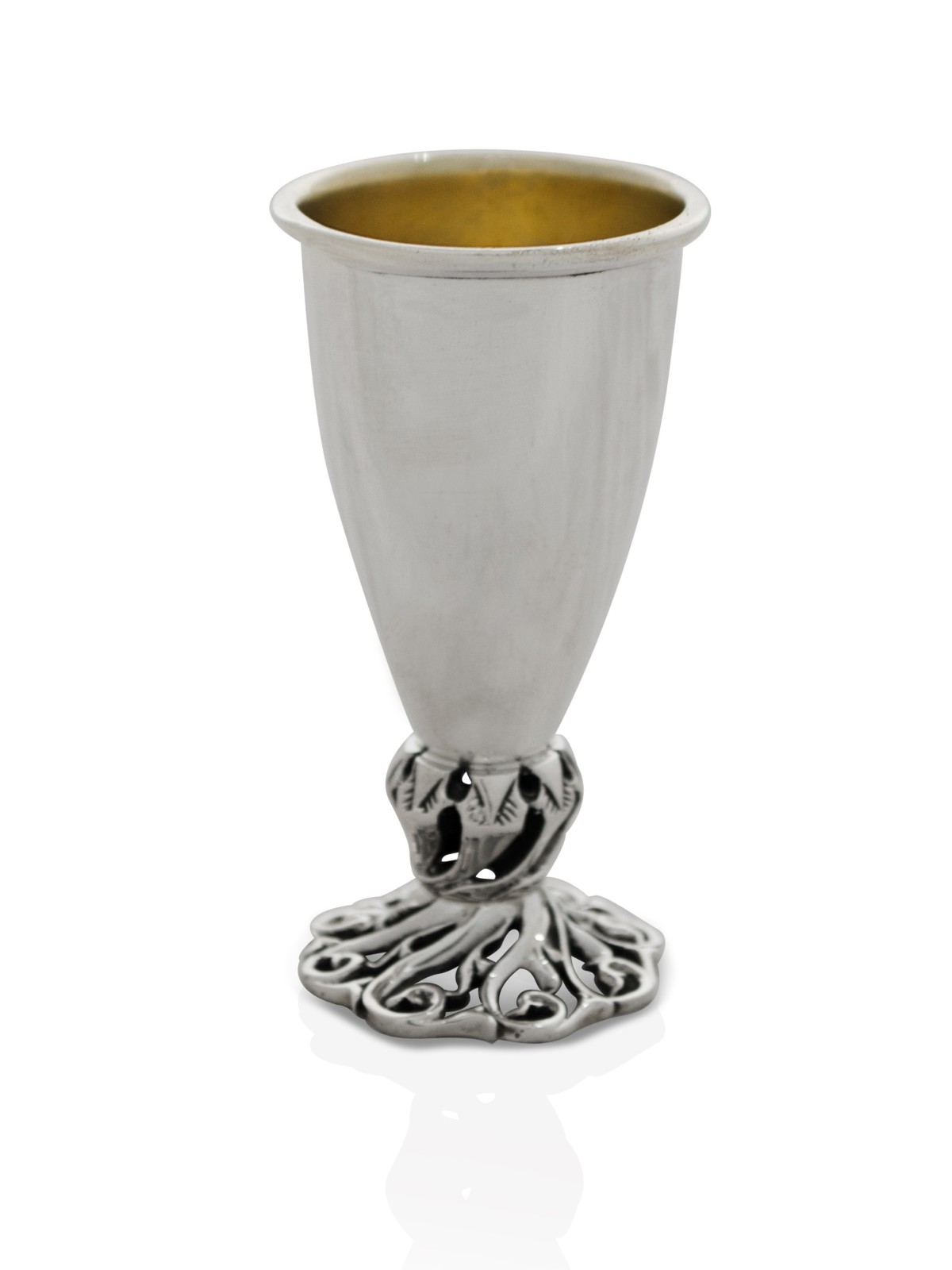 Coupe d'alcool classique avec tige inspirée de la nature, cadeaux de Pâque, Israël