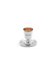 Coupe de Kiddouch personnalisée en argent sterling 925 pour T, cadeaux de Pâque,