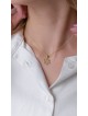 Small Diamond and Gold Star of David with Chai Pen , Tu B'Av Gifts , I