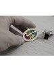 Custom Sterling Silver Colorful Tallit Clips , Tallit Clips , Israeli