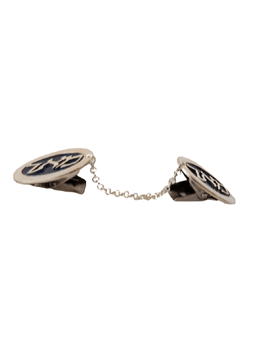 Clips de Talit colorés en argent sterling personnalisés, clips de Talit, israélien