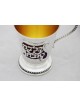 Petite & Floral 925 Sterling Silver Kiddush Cup wi , Cadeaux de Pâque ,