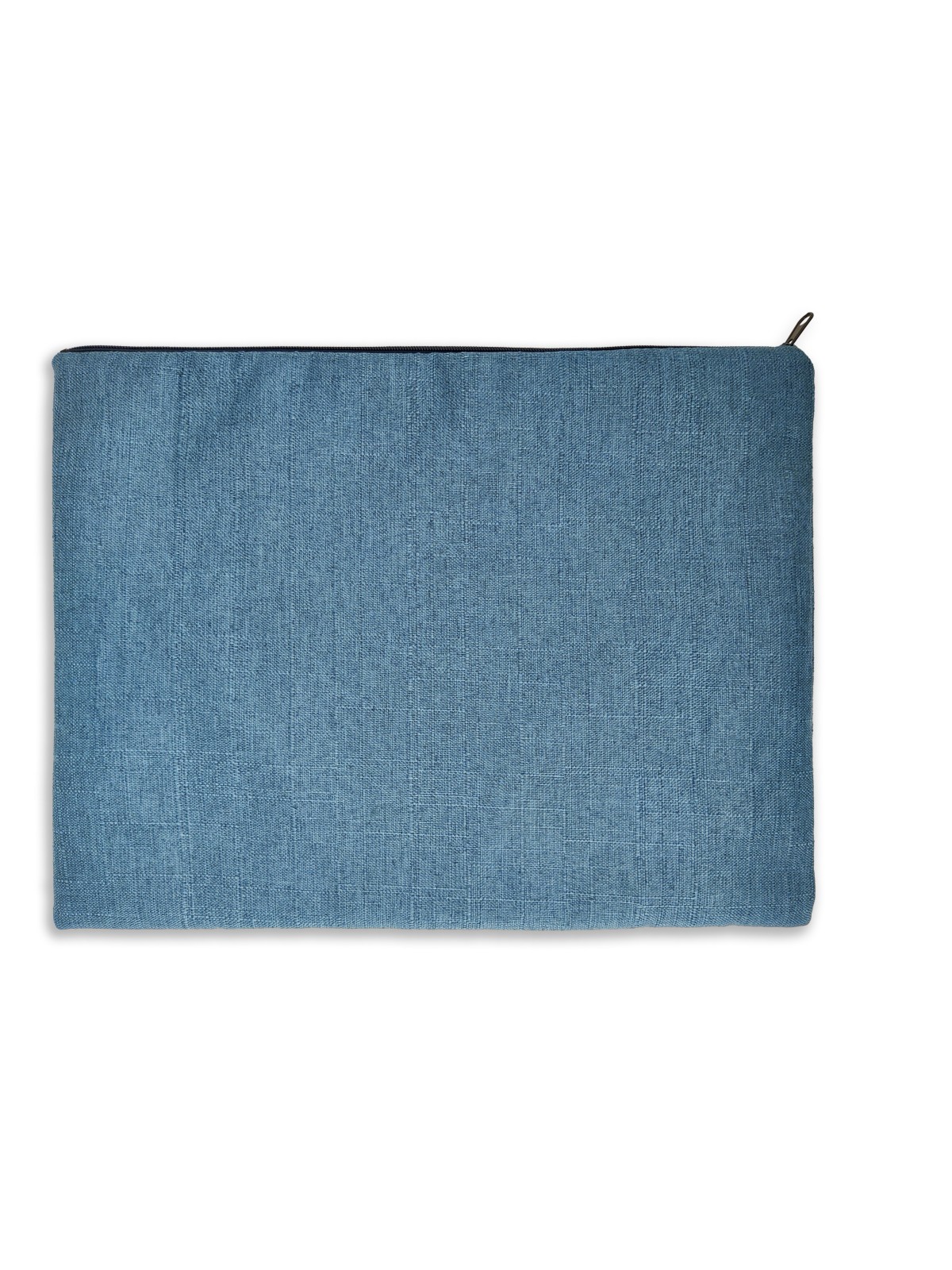 Blue Woven Velvet Fabric Tallit And Tefillin Bag S , Tallit and Tefill