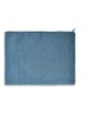 Blue Woven Velvet Fabric Tallit And Tefillin Bag S , Tallit and Tefill