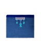 Sacs traditionnels bleus de Talit et Tefillin de Wov, Tallit et Tefill