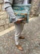 Stunning Two Colors Talis and Tefillin Bags with P , Tallit and Tefill